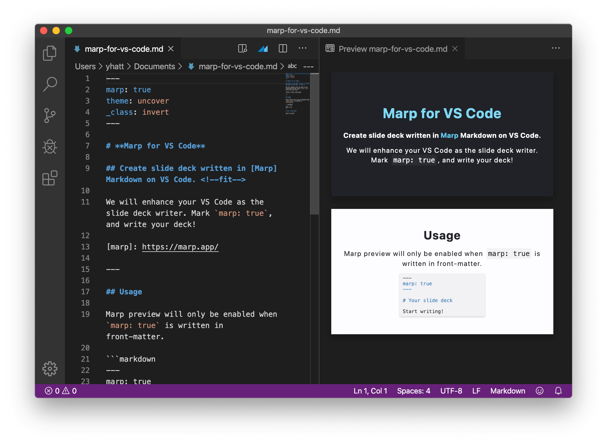 Marp for VS Code